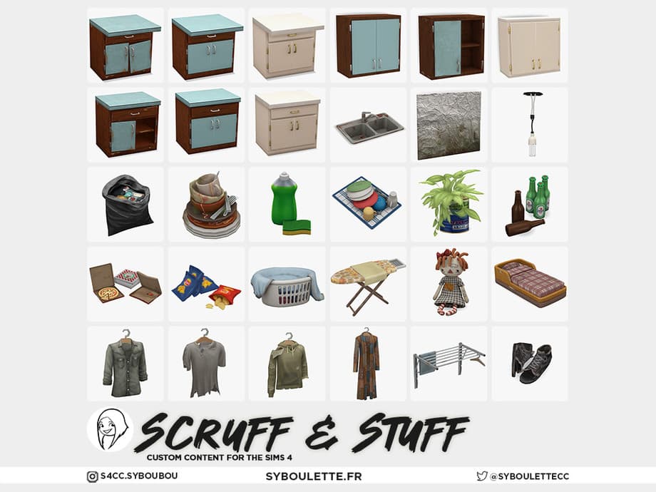 Галерея мода Сет Scruff & Stuff #2